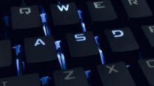 black and white computer keyboard