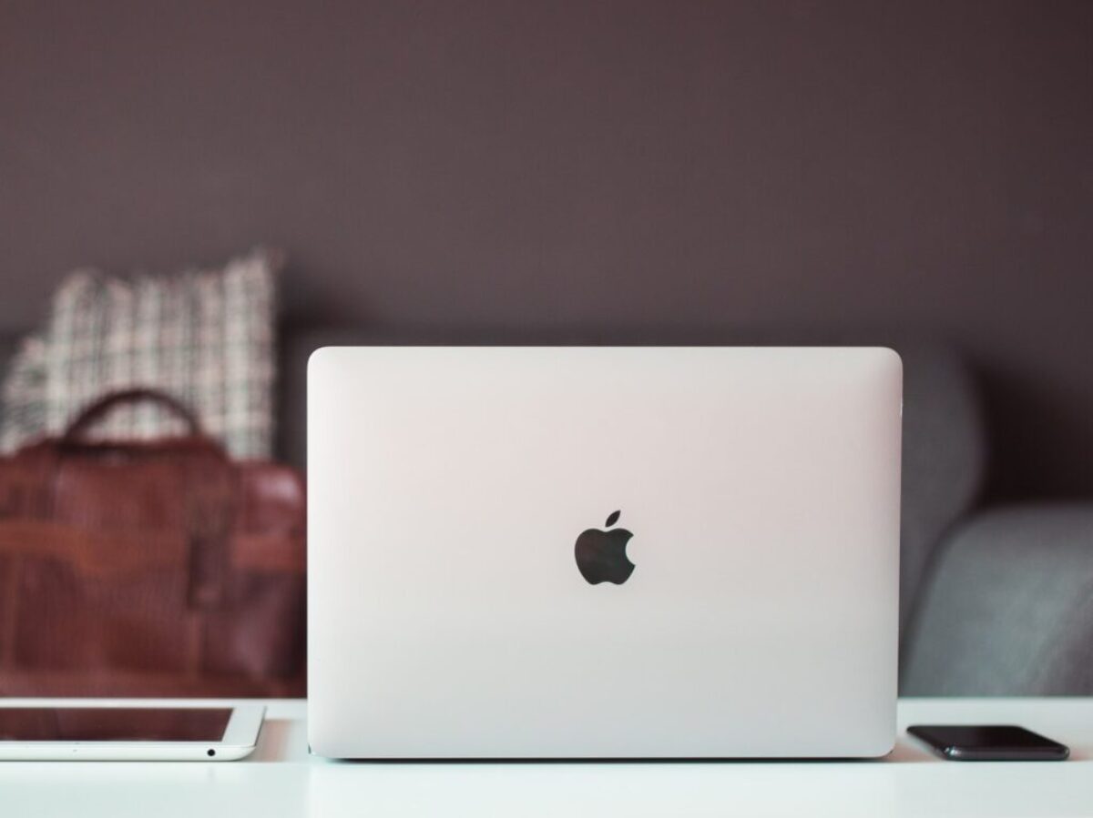 Apple Macbook Air and iPad on table