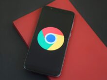 Black Google Smartphone on Box