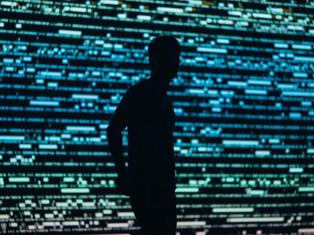 silhouette photography of man