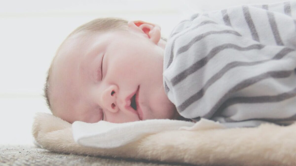 Close-Up Photo of Sleeping Baby