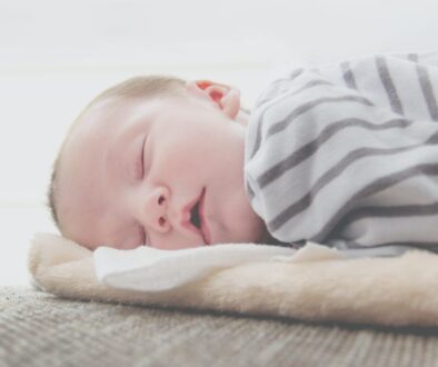 Close-Up Photo of Sleeping Baby