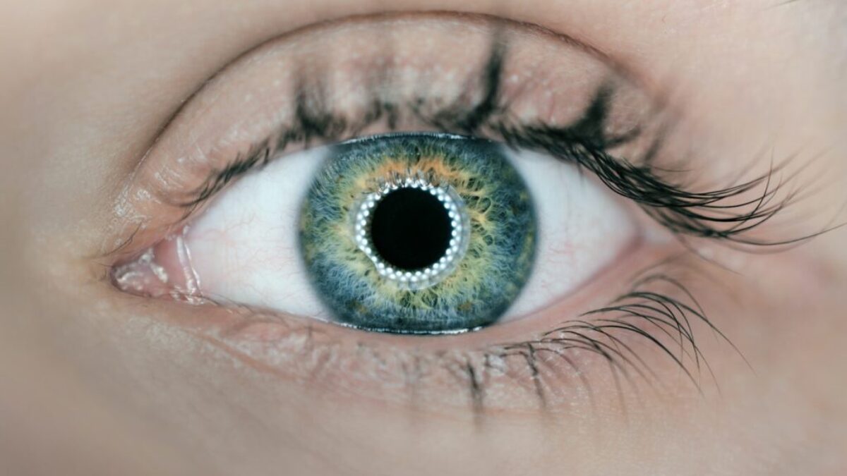 person showing green and black eyelid closeup photography