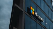 Glass Panels Exterior of the Microsoft Building