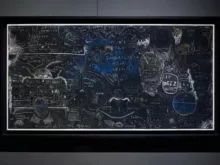 Muzeum vědy v Londýně odhalilo záhady Stephena Hawkinga včetně tajuplné tabule