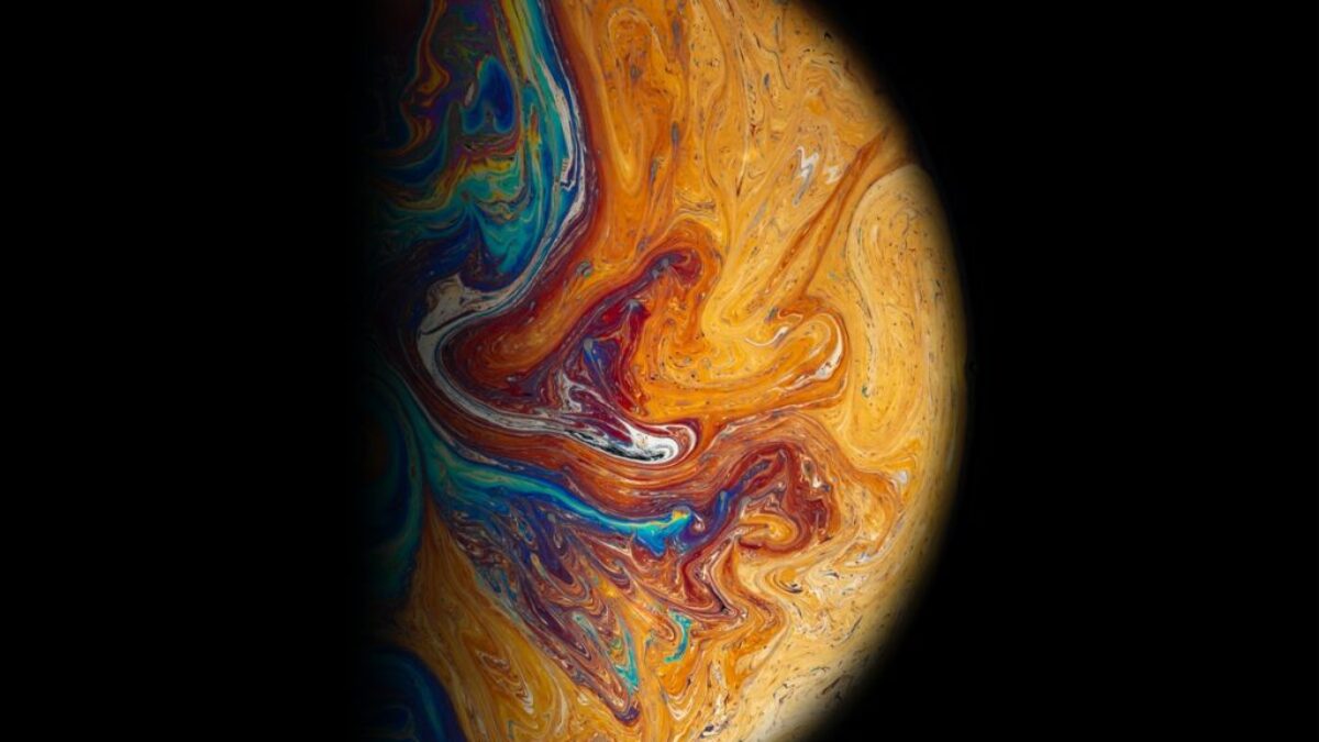 painting of planet
