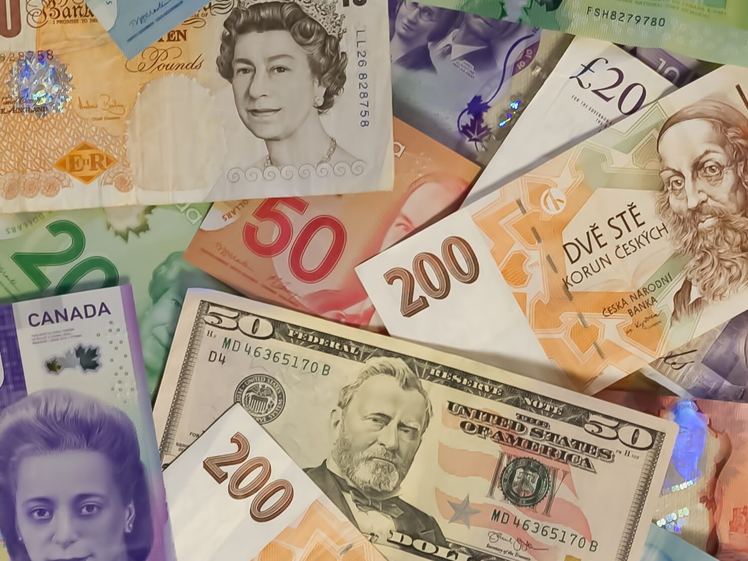 10 and 20 us dollar bill