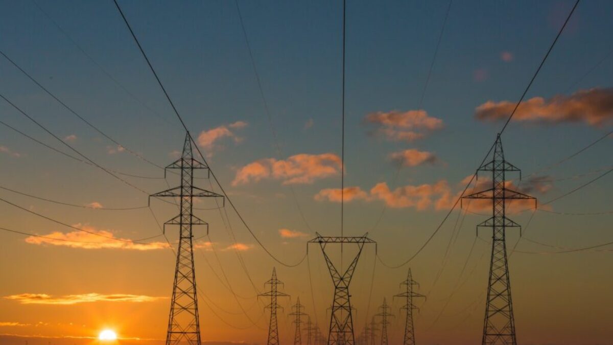 photo of truss towers