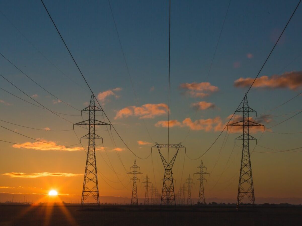 photo of truss towers