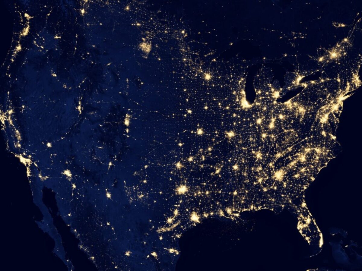 aerial photography of city during night time