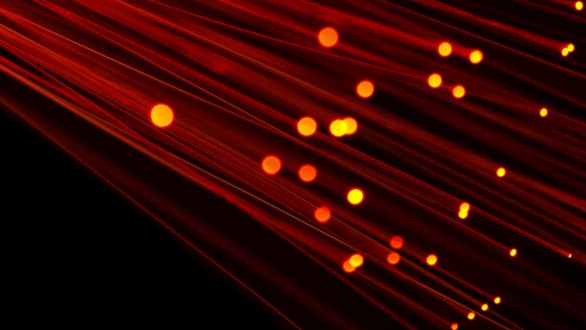 red and yellow light on dark room