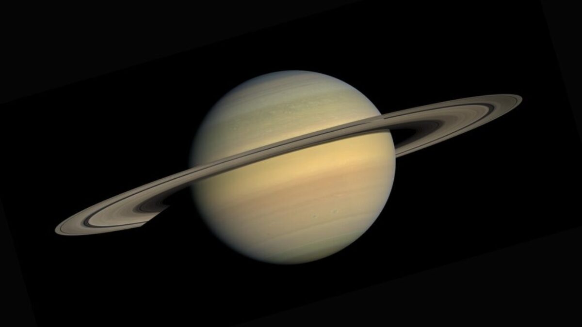 Saturn and its rings