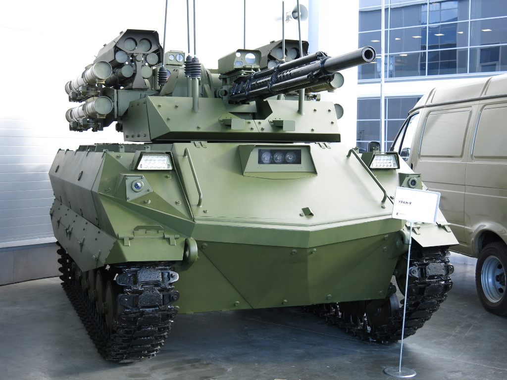 Uran-9 at Army 2018 - Techsvět