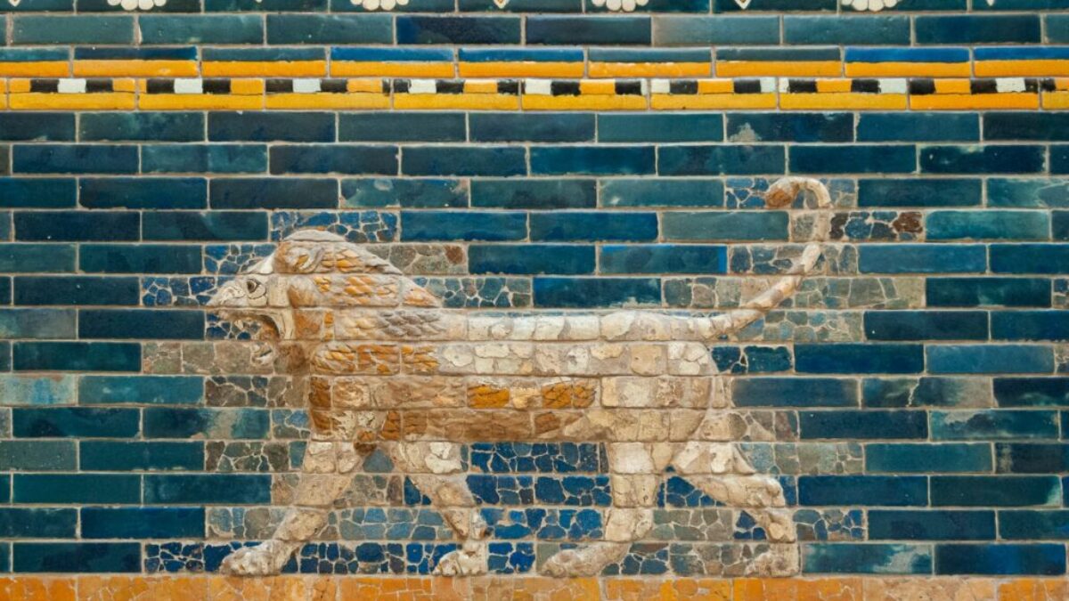 lion and lion wall art