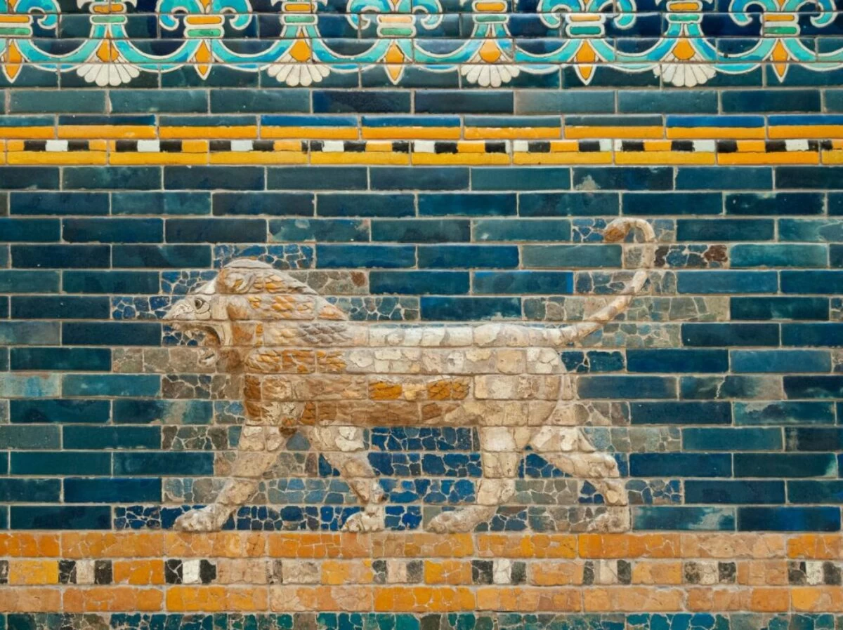 lion and lion wall art