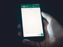 person holding smartphone