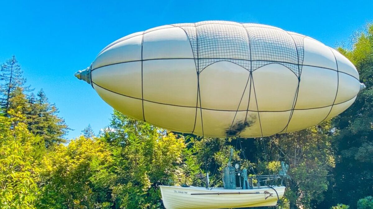 white and gray round balloon