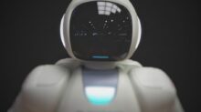 white robot wallpaper
