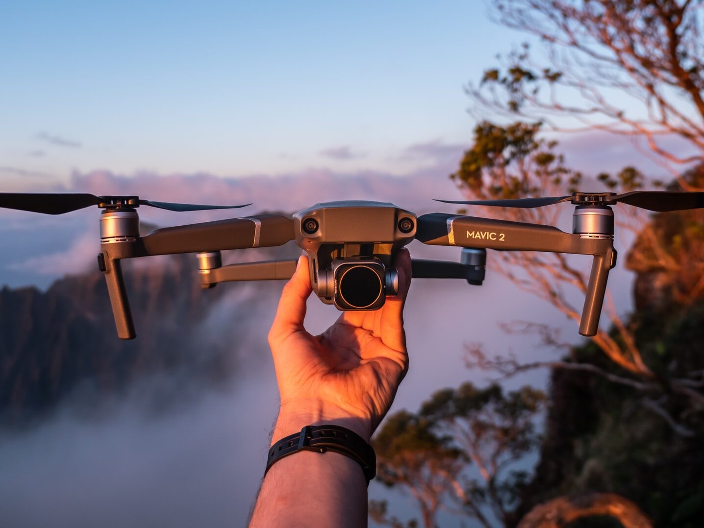 gray drone