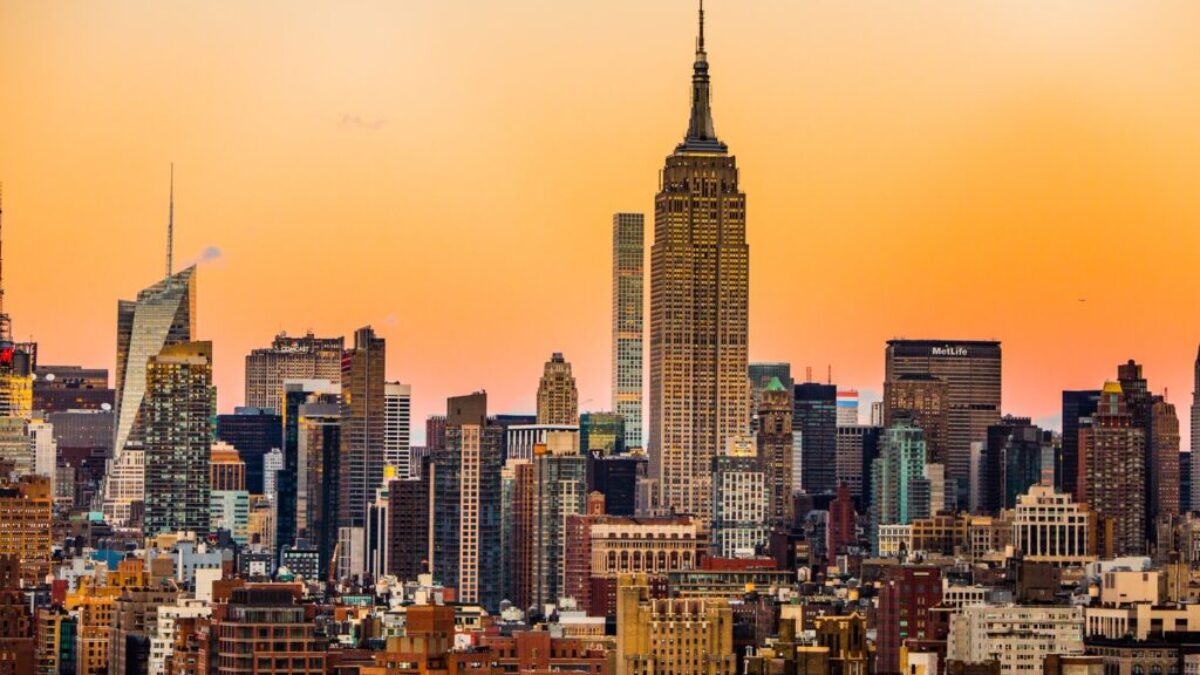 landscape photo of New York Empire State Building