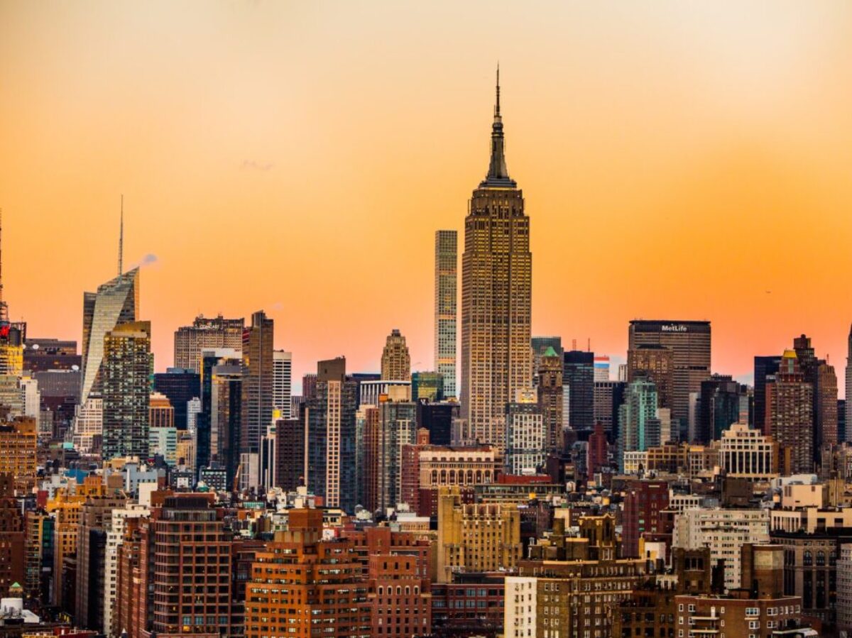 landscape photo of New York Empire State Building