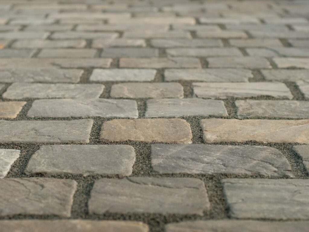 gray concrete pavement
