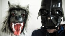 black dog mask