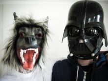 black dog mask