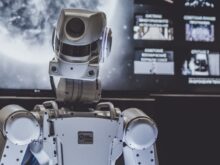 white robot