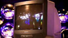 close-up photo of Sony CRT television