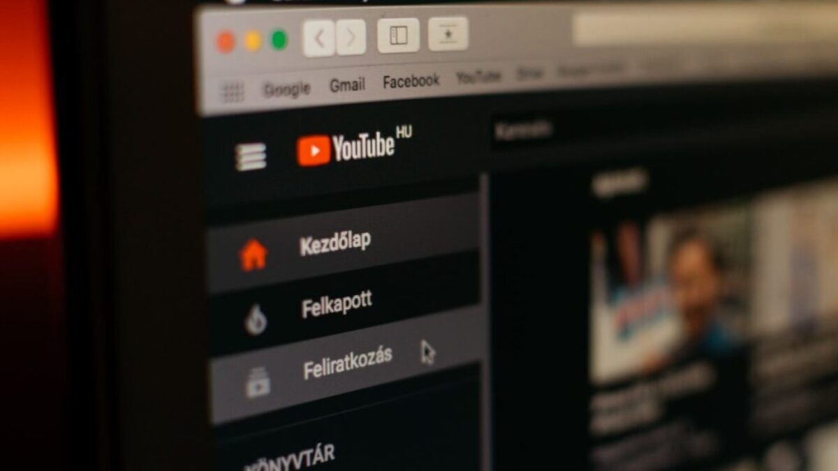 Youtube website screengrab