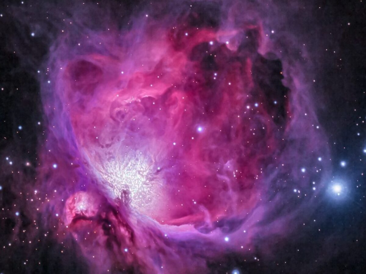 purple and black galaxy illustration
