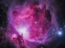 purple and black galaxy illustration
