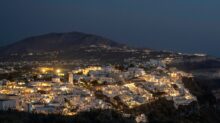 aerial photography of city at nighttime