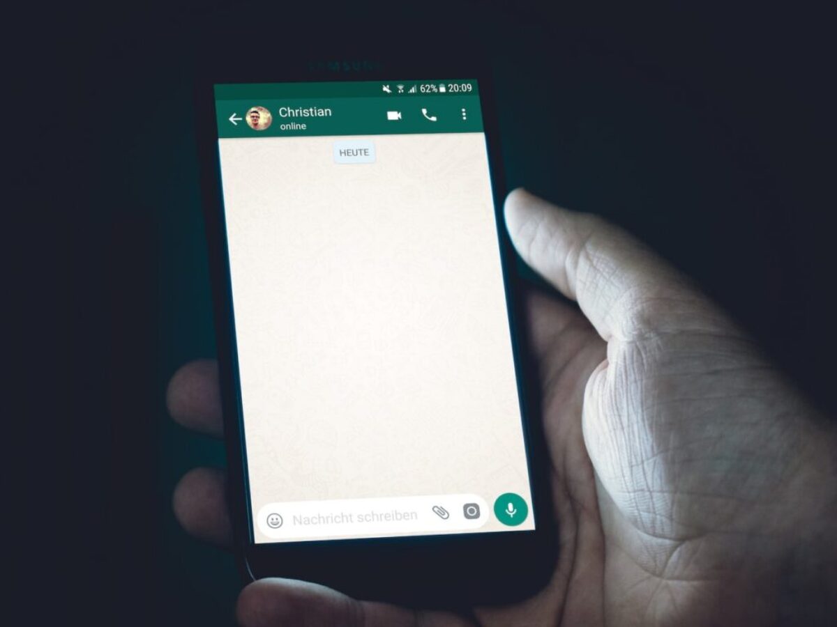 person holding smartphone