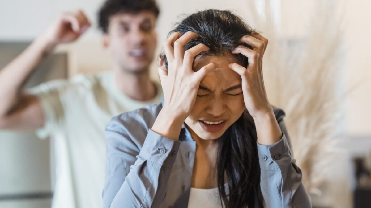 A Couple Having an Argument