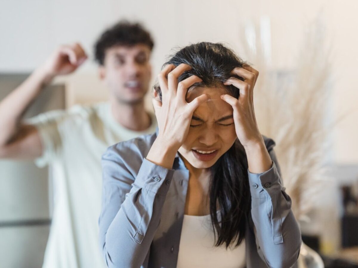 A Couple Having an Argument