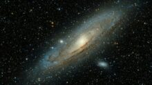 black hole galaxy illustration
