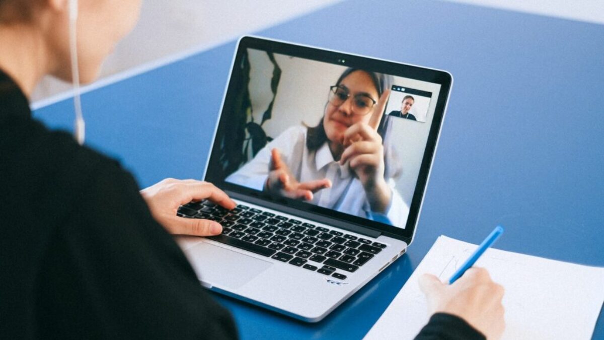 People on a Video Call