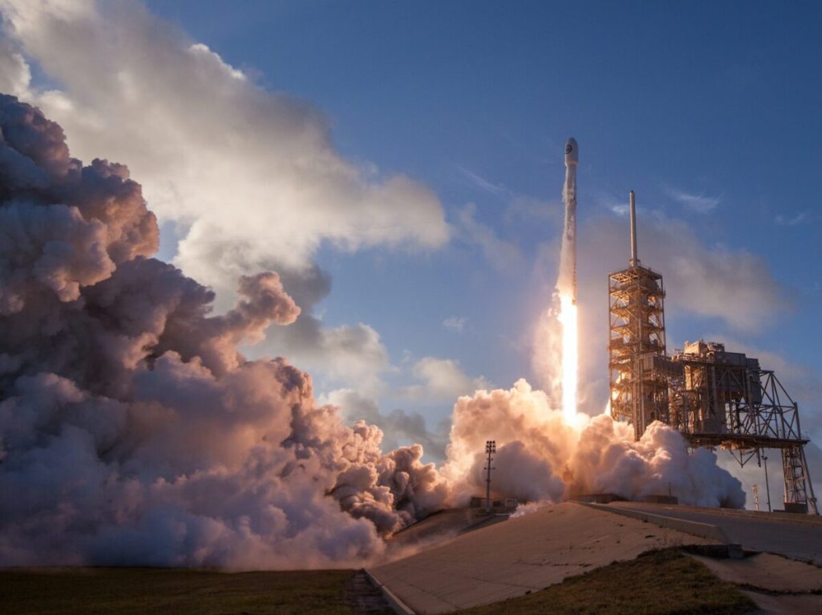 rocket ship photography
