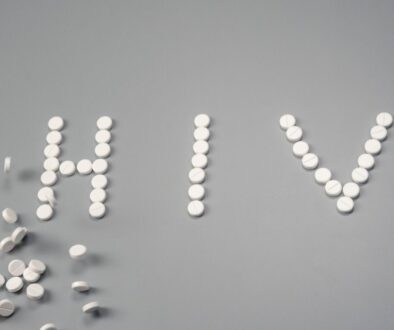 White Medicine Pills On Grau Surface