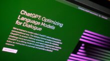 a computer screen with a text description on it