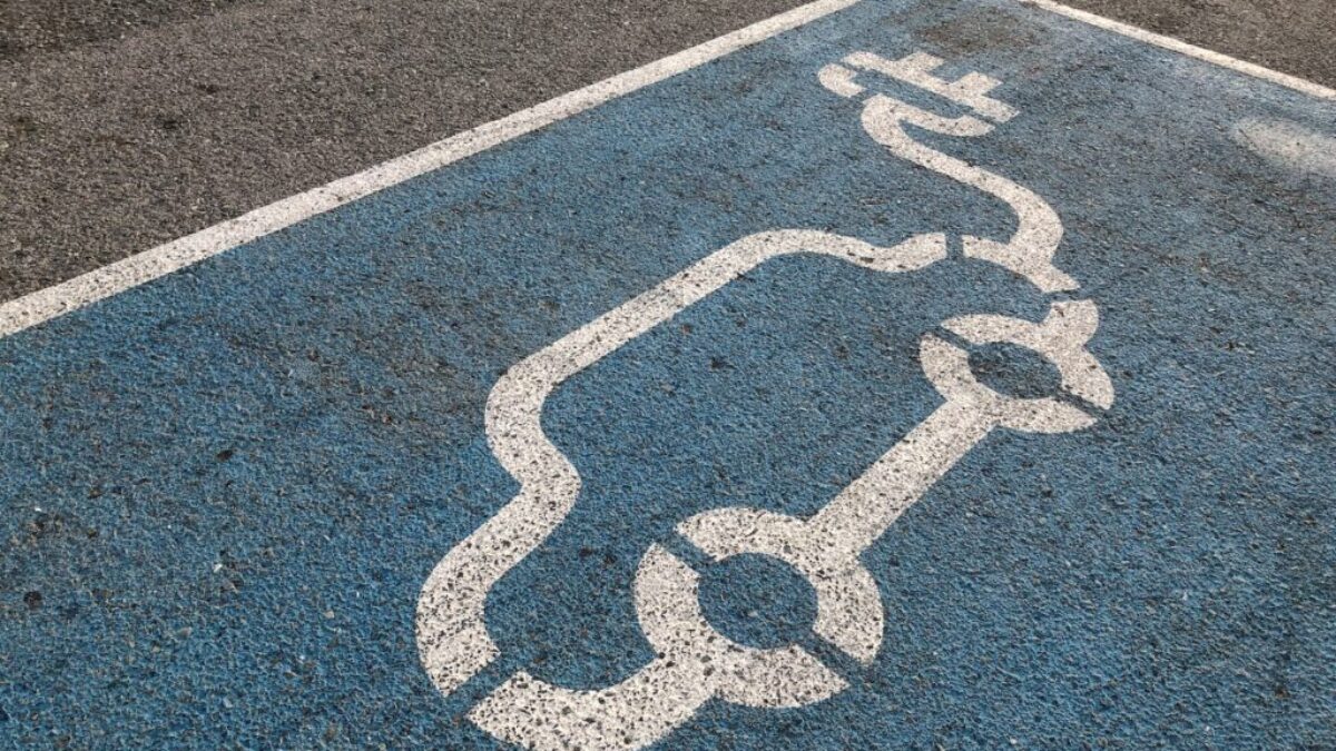 blue and white heart print on gray asphalt road