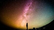 silhouette photography of person