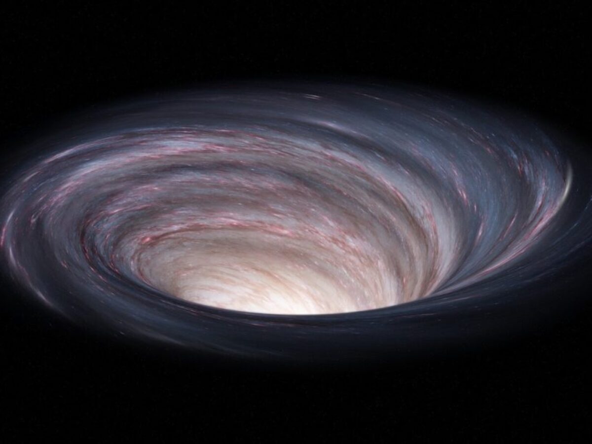 wormhole, black hole, galaxy