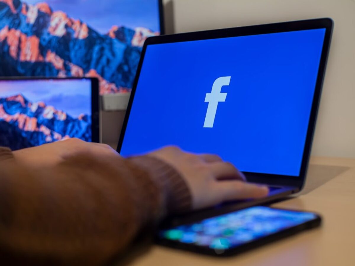 Person Using a Laptop