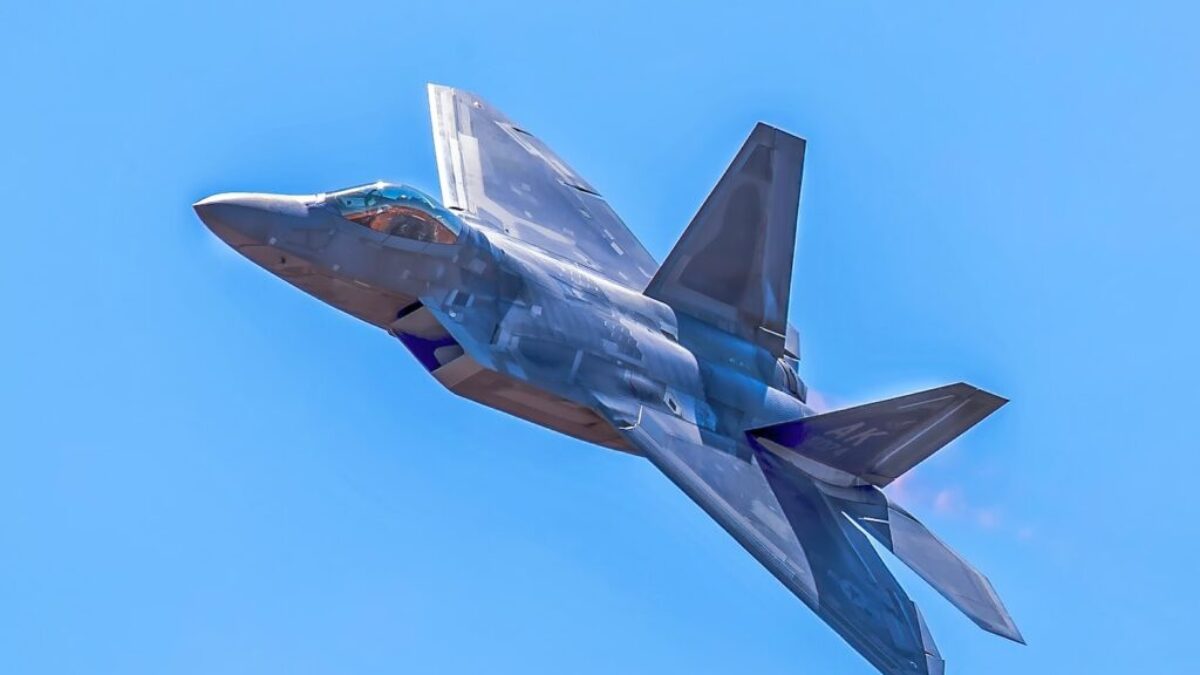 jet on mid air