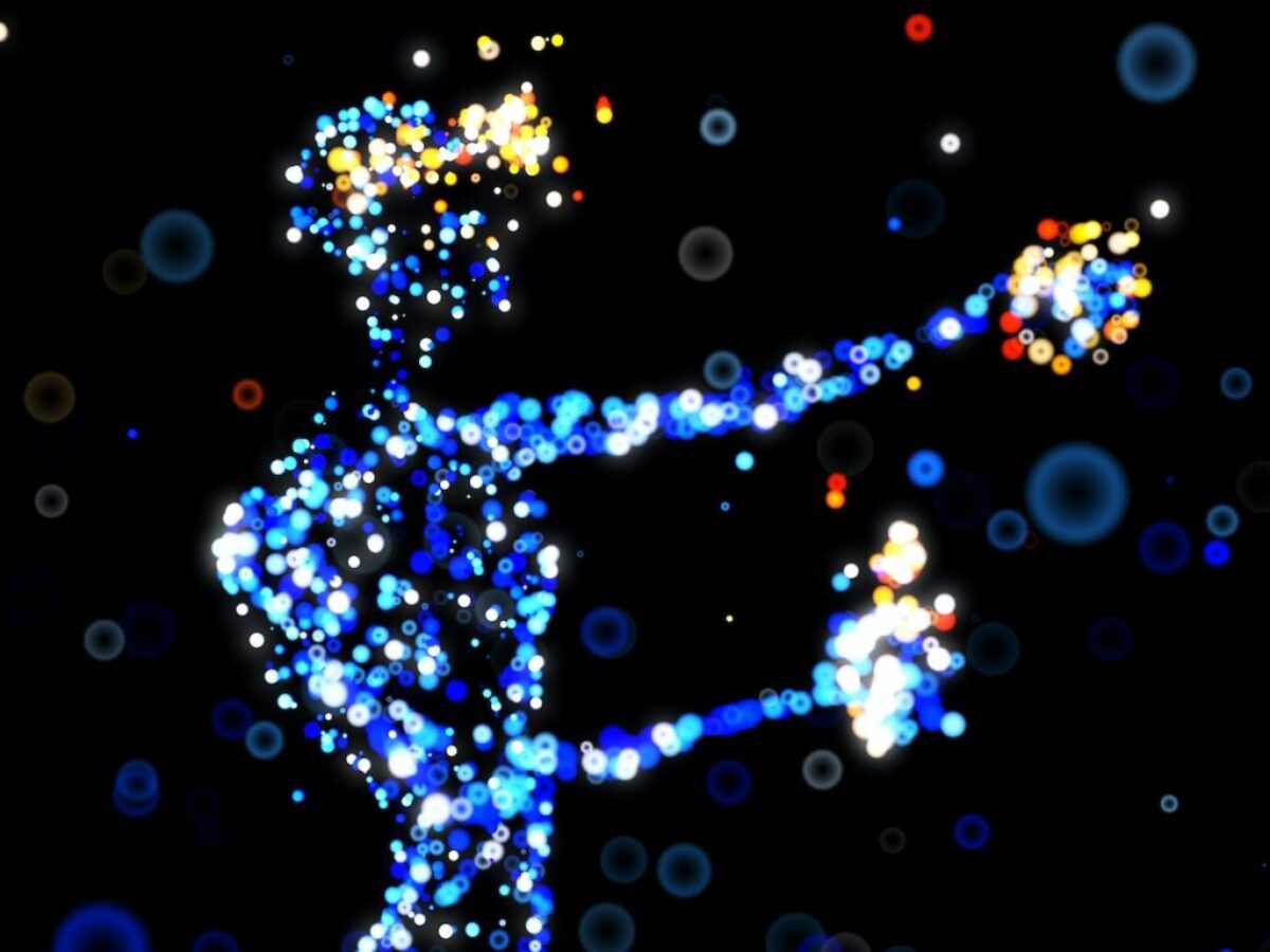 a blurry image of a baseball player swinging a bat