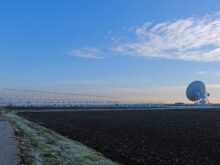 radio telescope, space, parable