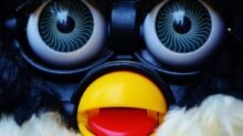 furby, cute, blue eyes